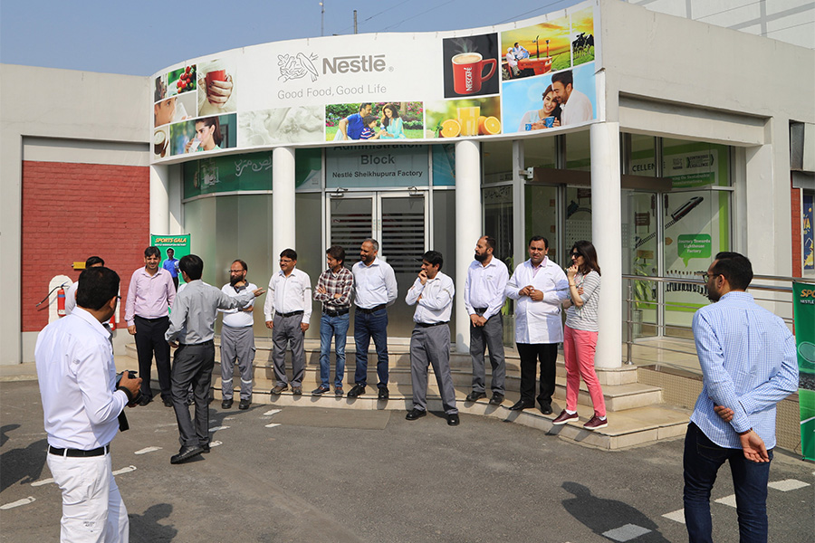Das Nestlé-Werk in Sheikhupura